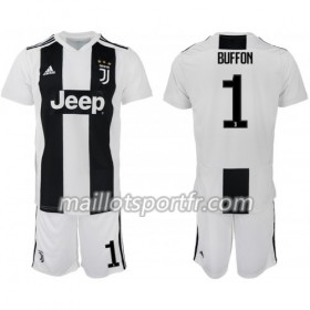 Maillot de Foot Juventus Buffon 1 Enfant Domicile 2018/19
